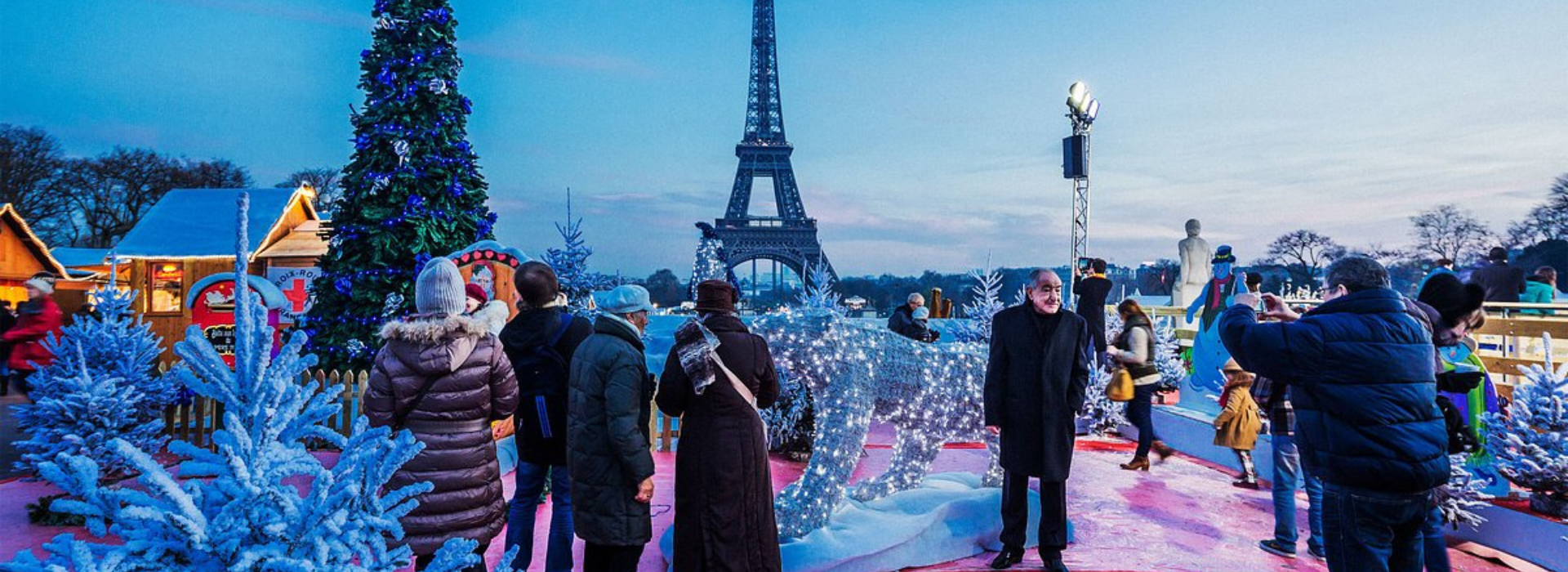 Eiffel Tower Christmas Market